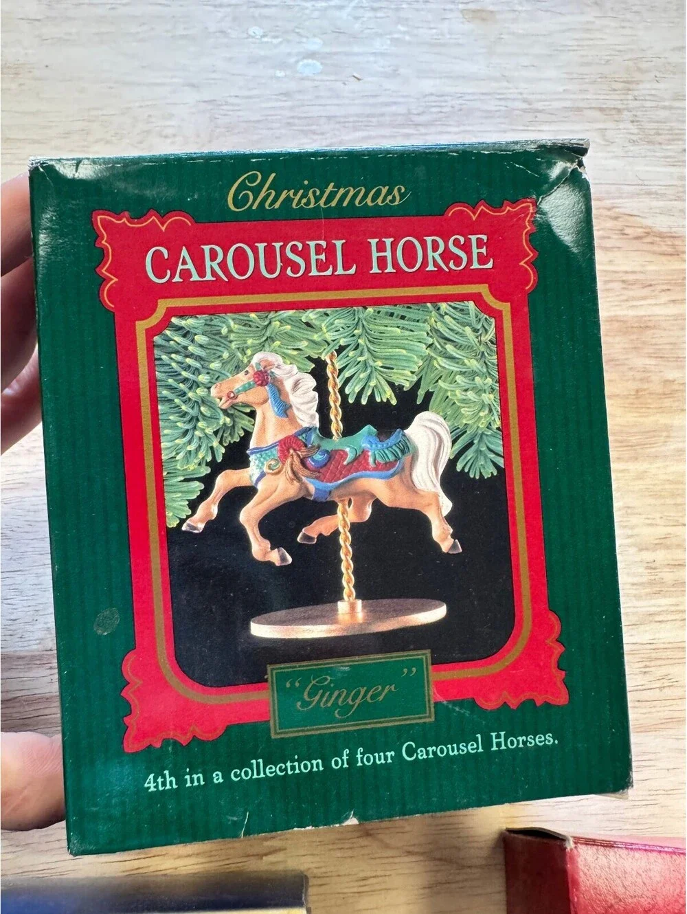 Hallmark Keepsake Horse Christmas Ornaments Lot 1989 1998 2004